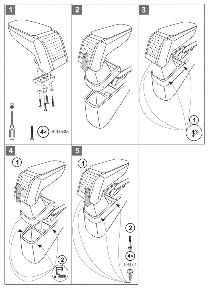 фото №7, Подлокотник стандарт honda jazz, 2009-2015
