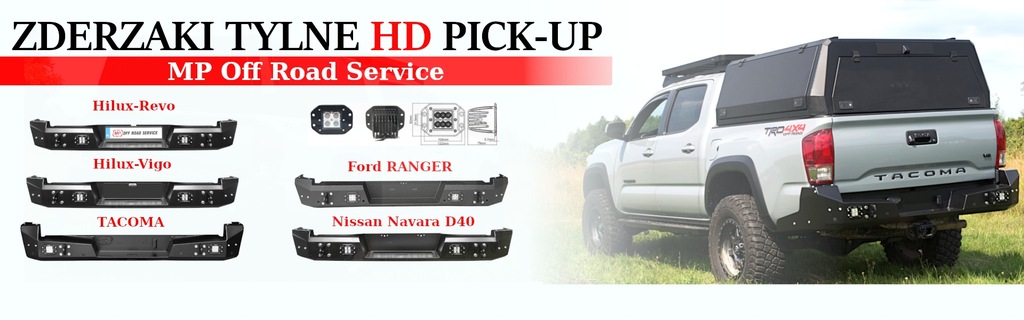 фото №15, Бампер задній сталевий hd długie боки do toyota hilux revo 2015 off road
