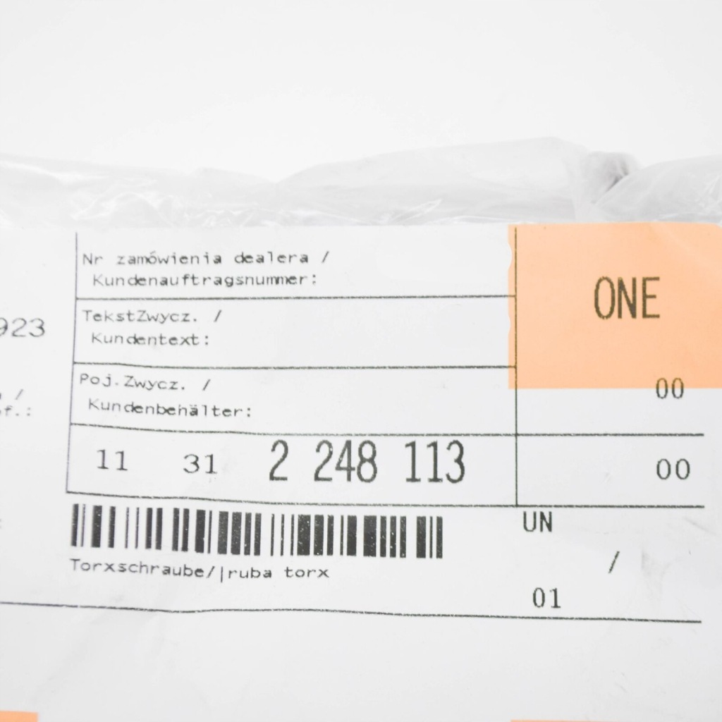 фото №8, 13527100470 болт bmw 5 e60