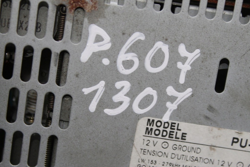 фото №7, Радіопрогравач касета peugeot 607 96296330