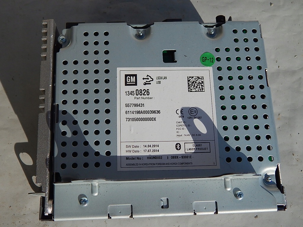 фото №2, Opel zafira c tourer радіо cd400 plus