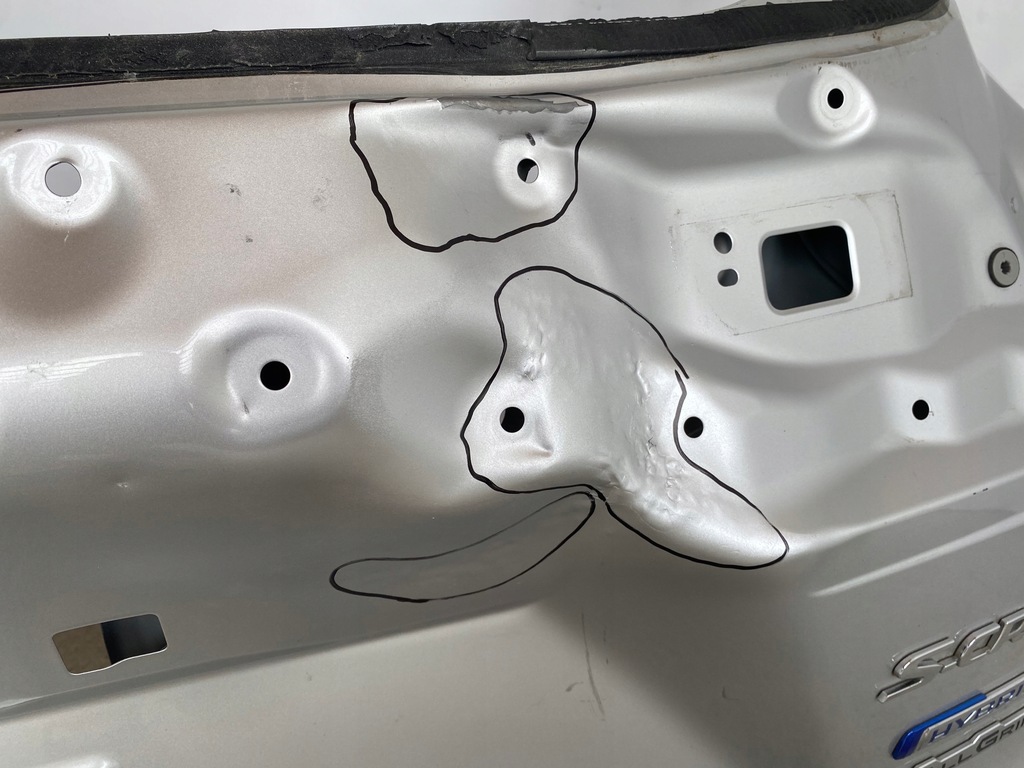 фото №8, Suzuki sx-4 s-cross 2022r- кришка багажника багажника задня