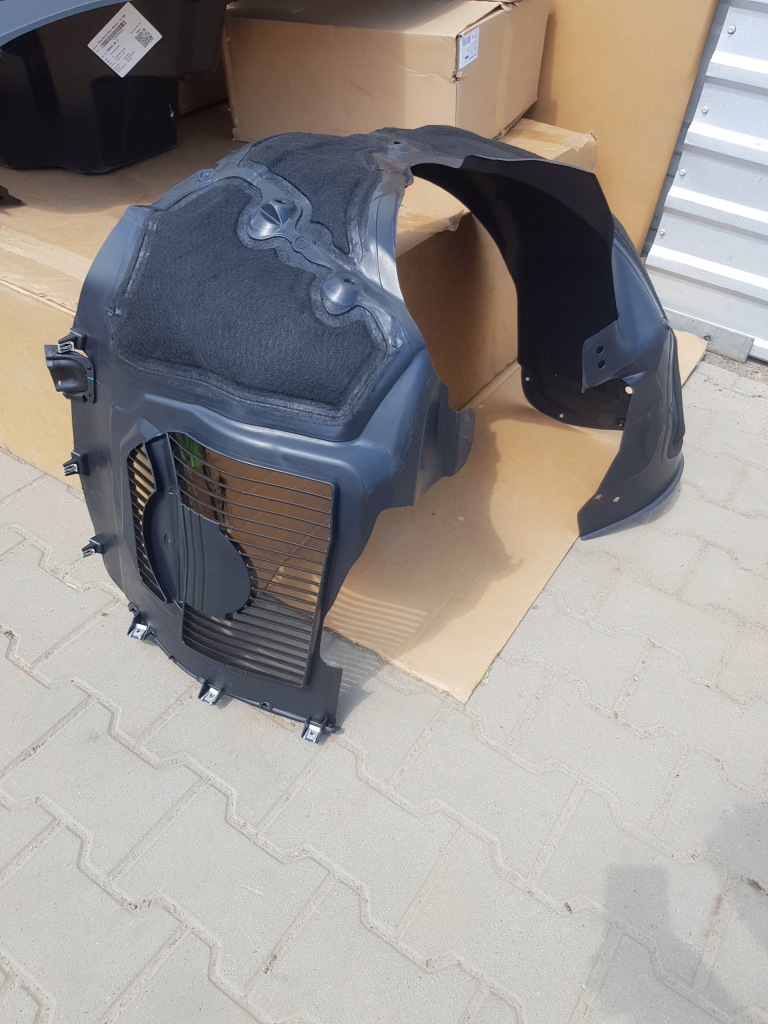 Tesla s рестайлінг  перед піддон захист решітка радіатора підкрилок Оригінал