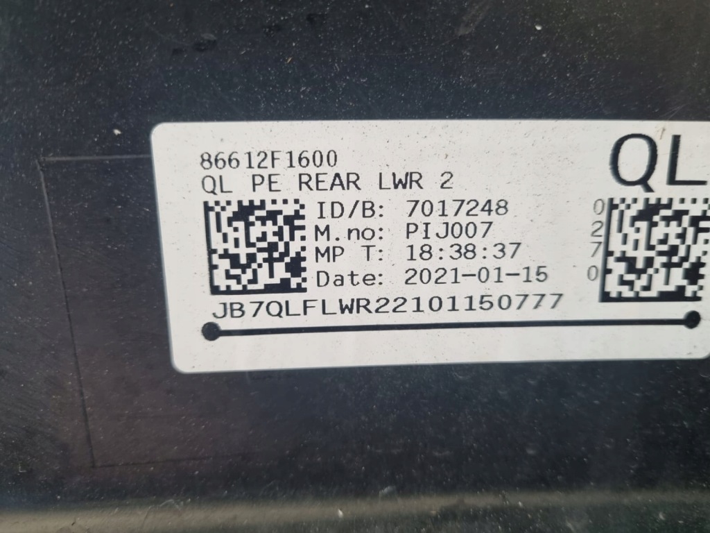 фото №8, Kia sportage iv lift бампер задняя 86612-f1550