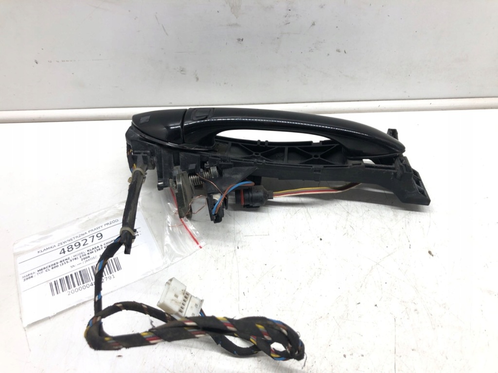 фото №3, Ручка зовнішня правий перед mercedes c215 хетчбек 99-06