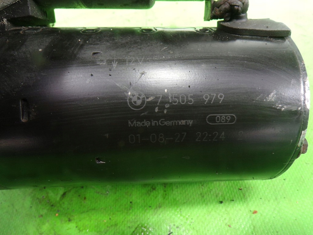 Bmw e46 рестайлинг  1.8 16v 115km n42b18a стартер 7505979 Оригинал