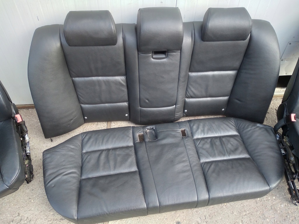 фото №5, Bmw e60 polift салон сидіння заднє сидіння шкіра gb