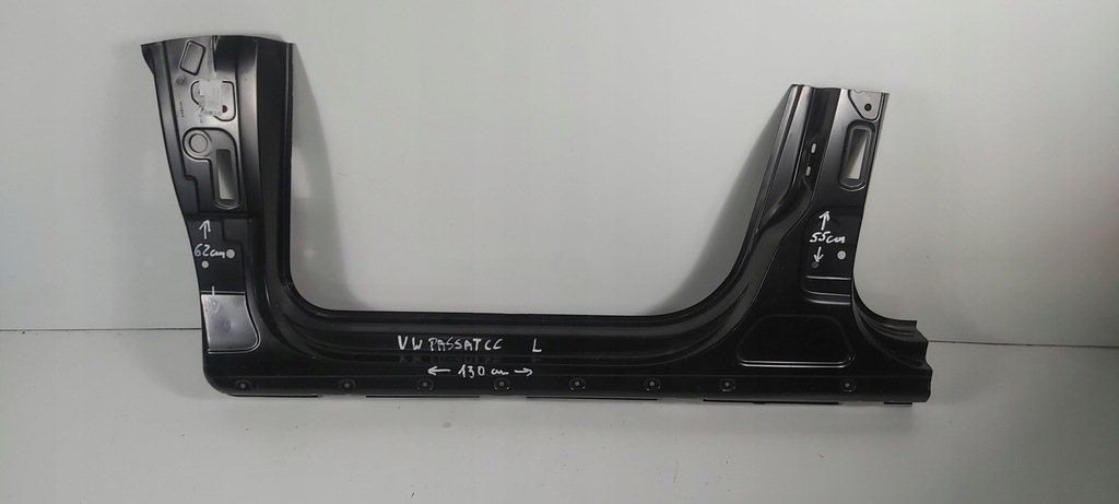 фото №1, Vw passat cc 3c8809835 блок двигателя порог левый