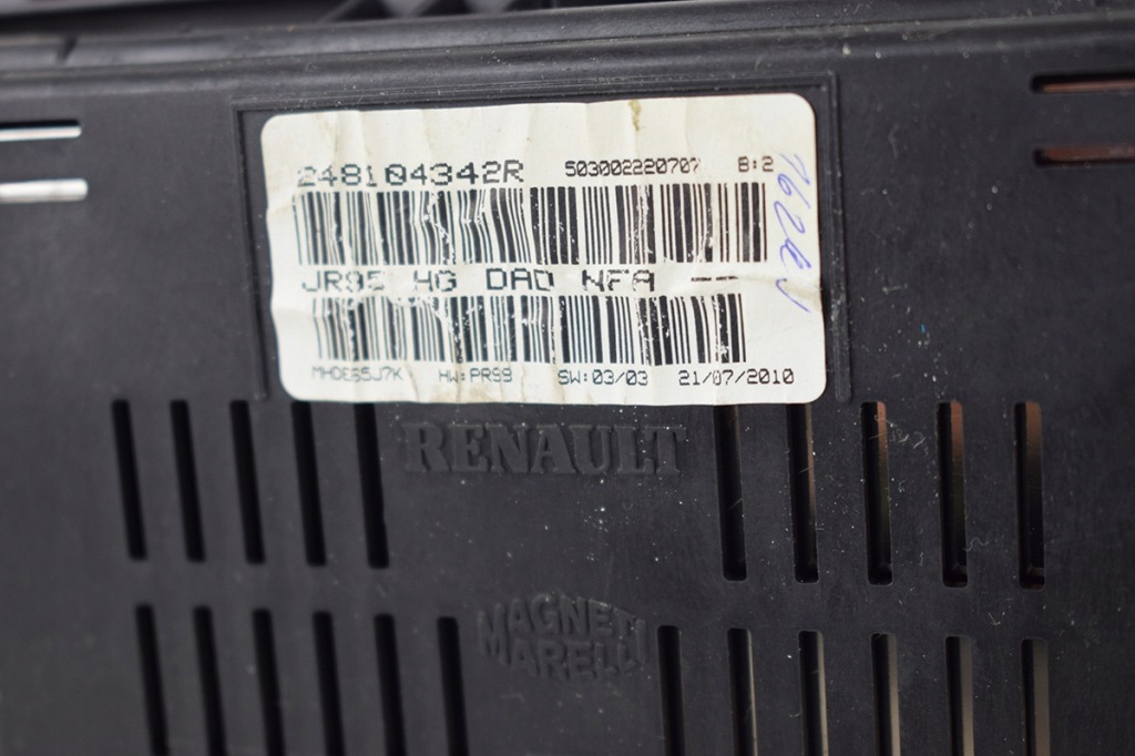 фото №5, Лічильник дисплей renault scenic iii 248104342r