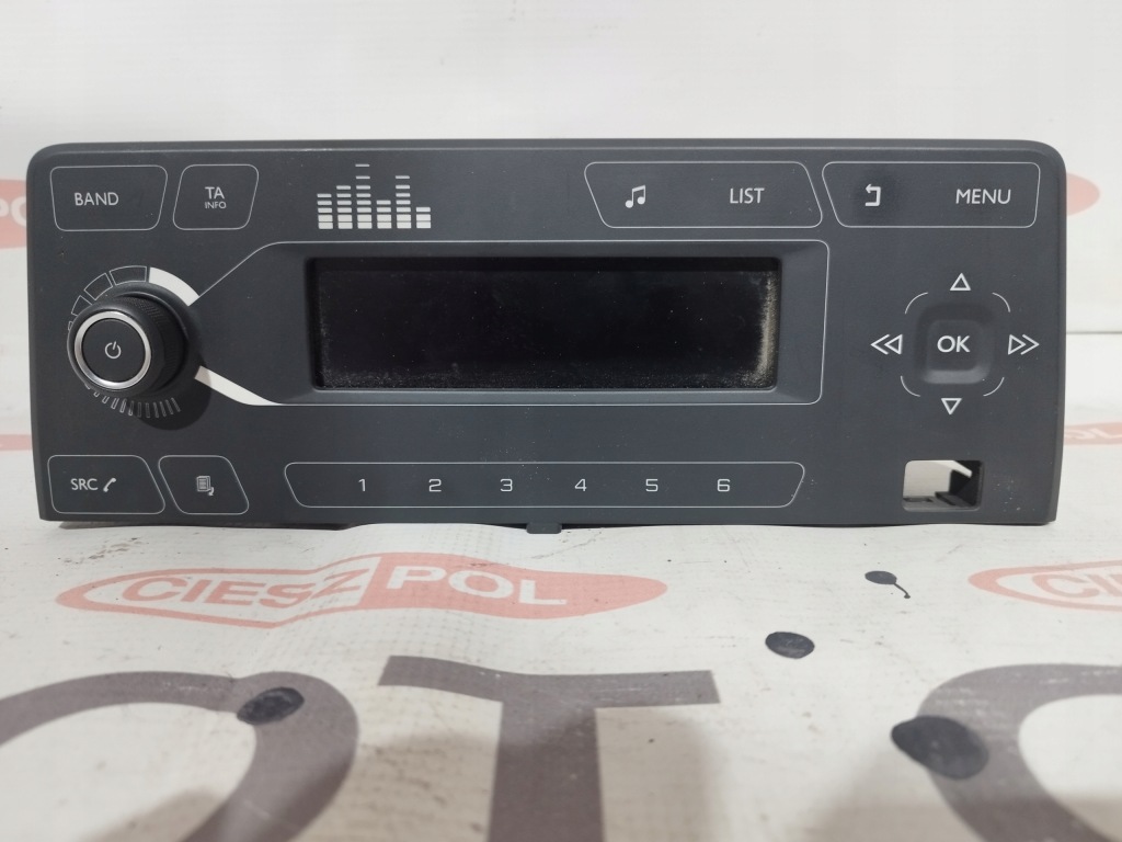 Купить Радио дисплей peugeot partner iv rifter оригинал 98169676zd