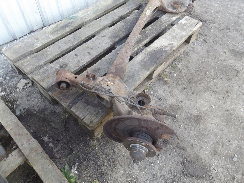 фото №7, Fiat grande punto балка oś задня гальмівні диски