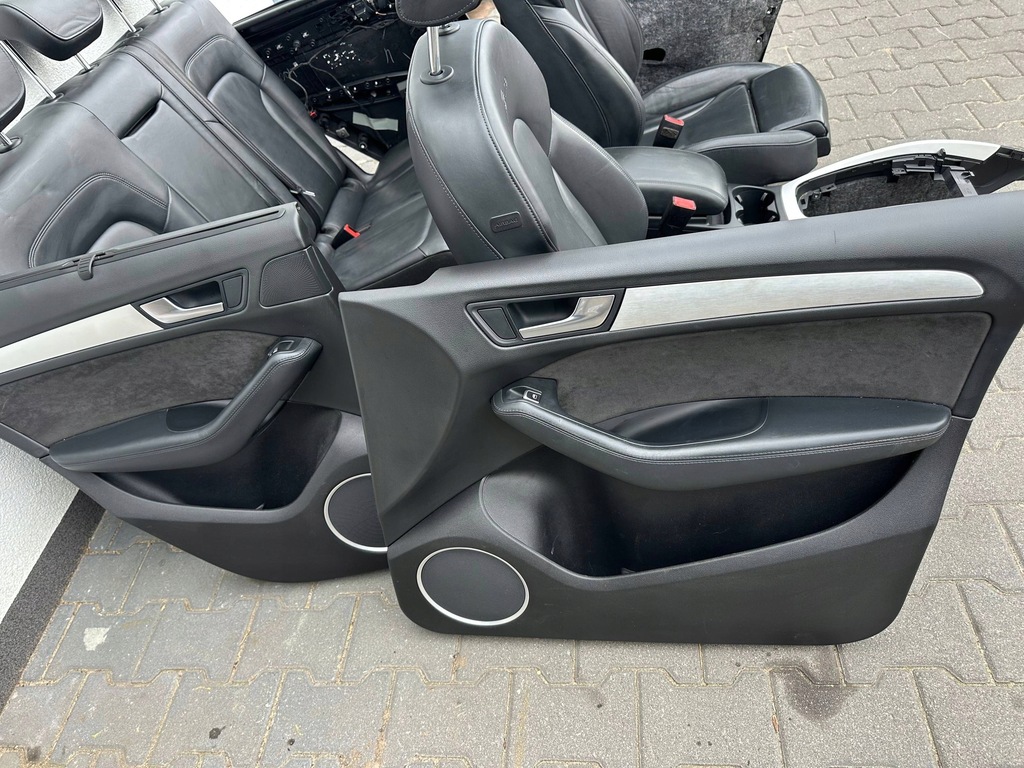 фото №8, Q5 8r lift s-line сиденья кожа обивка комплект