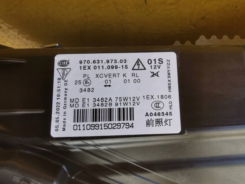 фото №13, Porsche panamera 970 lift gts лампа перед передня ліва 97063197303 kompl