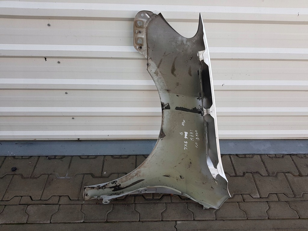 фото №11, Vw golf 6 vi 08-13r hb крыло правый перед передний la7w