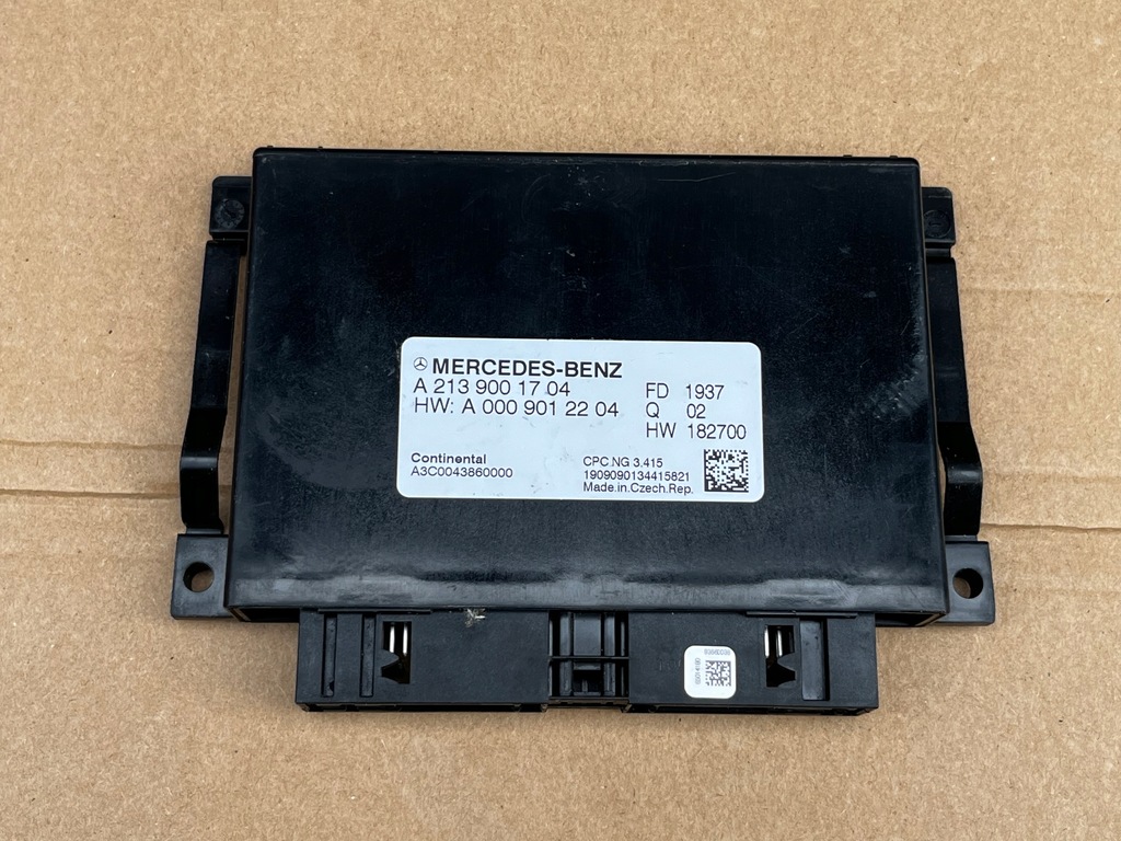 фото №1, Модуль комфорту mercedes w447 a2139001704