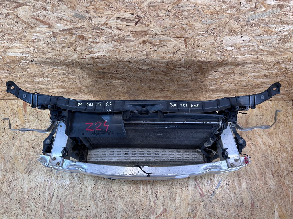 фото №7, Pas передній підсилювач балка радіатор audi a6 c7 a7 4g 3.0tdi v6 aut 11-