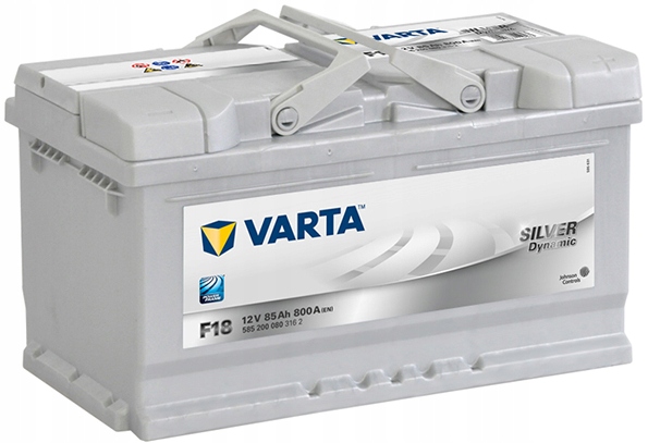 фото №1, Акумулятор varta silver 85ah 800a f18