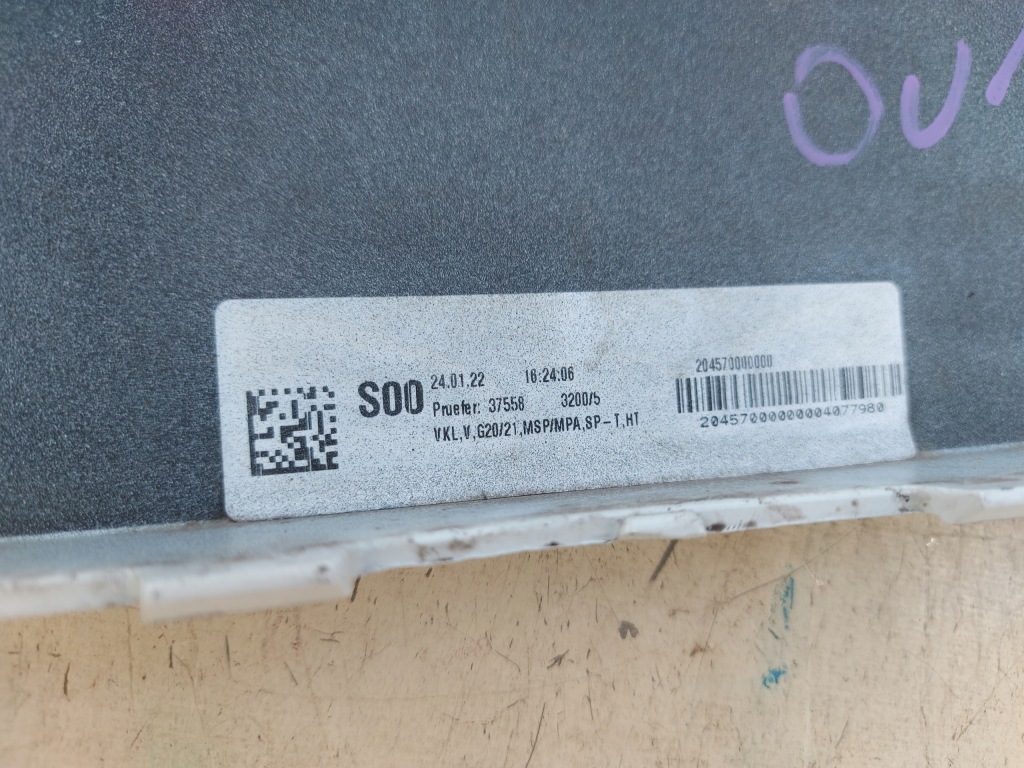 фото №12, Bmw 3 g20 g21 m набор бампер передний перед