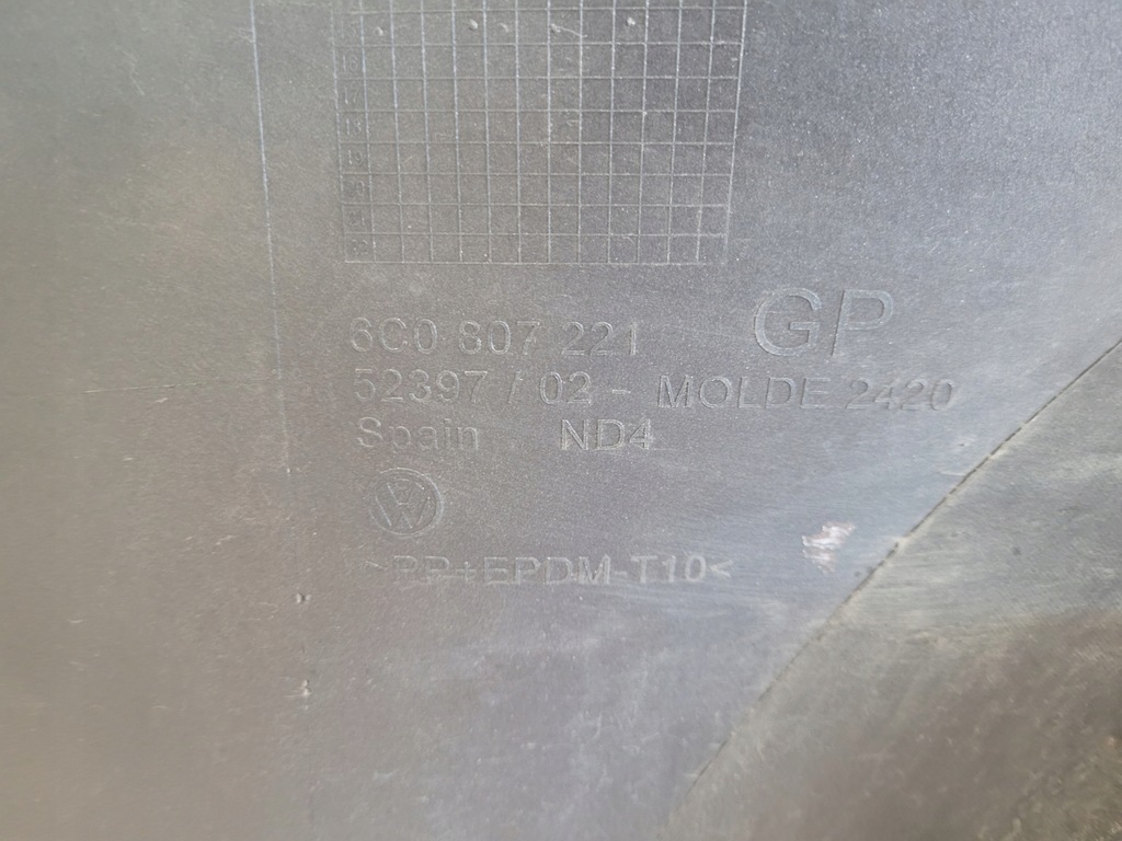 фото №16, Vw polo 6c бампер перед 6c0807221gp