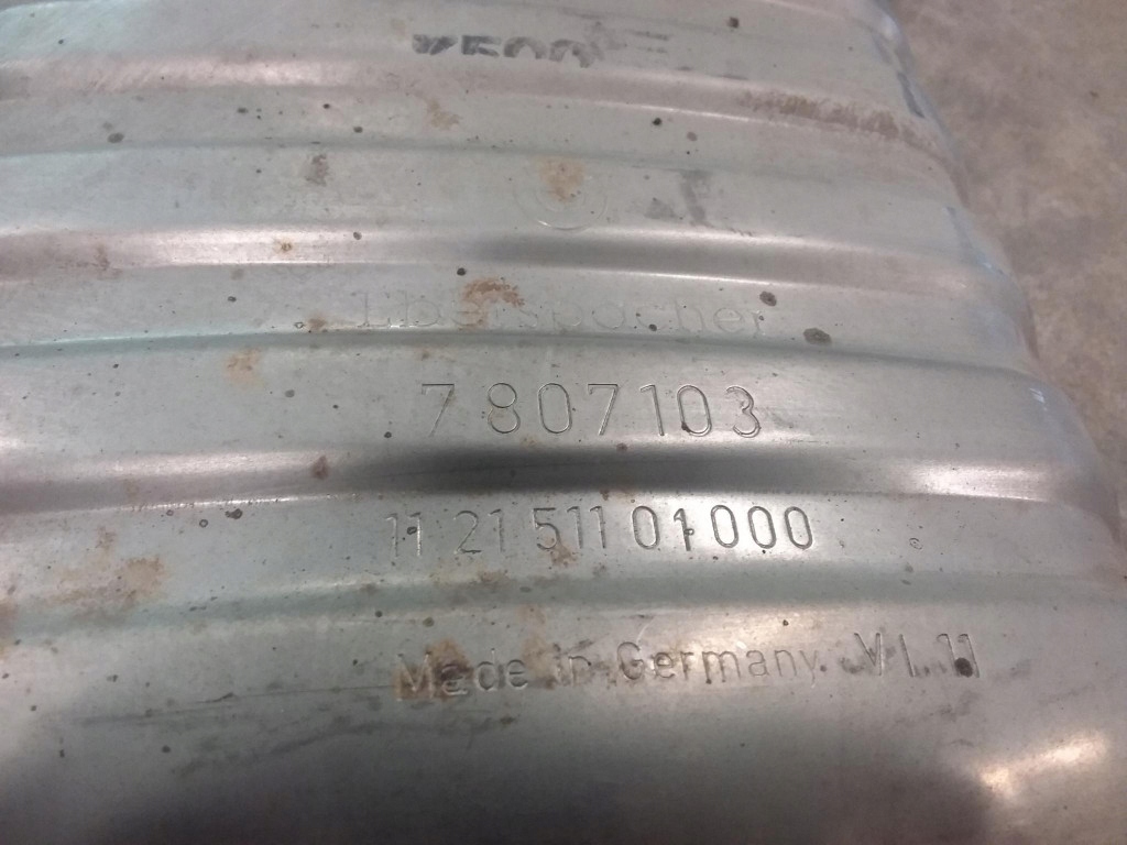 фото №5, Bmw 7 3.0d f02 long гаситель выхлоп труба 7807103