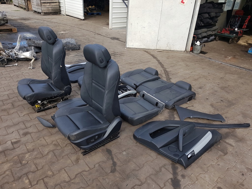 фото №4, Bmw x6 e71 07-14r сидіння шкіряний заднє сидіння