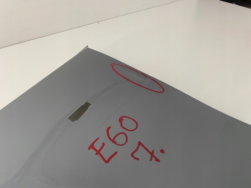 Bmw 5 e60 e61 крыло  левое  передний оригинальный aluminiowy Цена