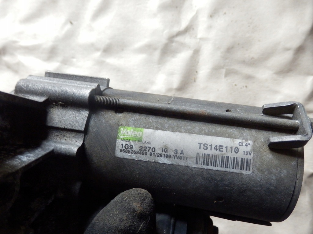 фото №5, Citroen jumpy scudo 1.6 hdi стартер 9688268480