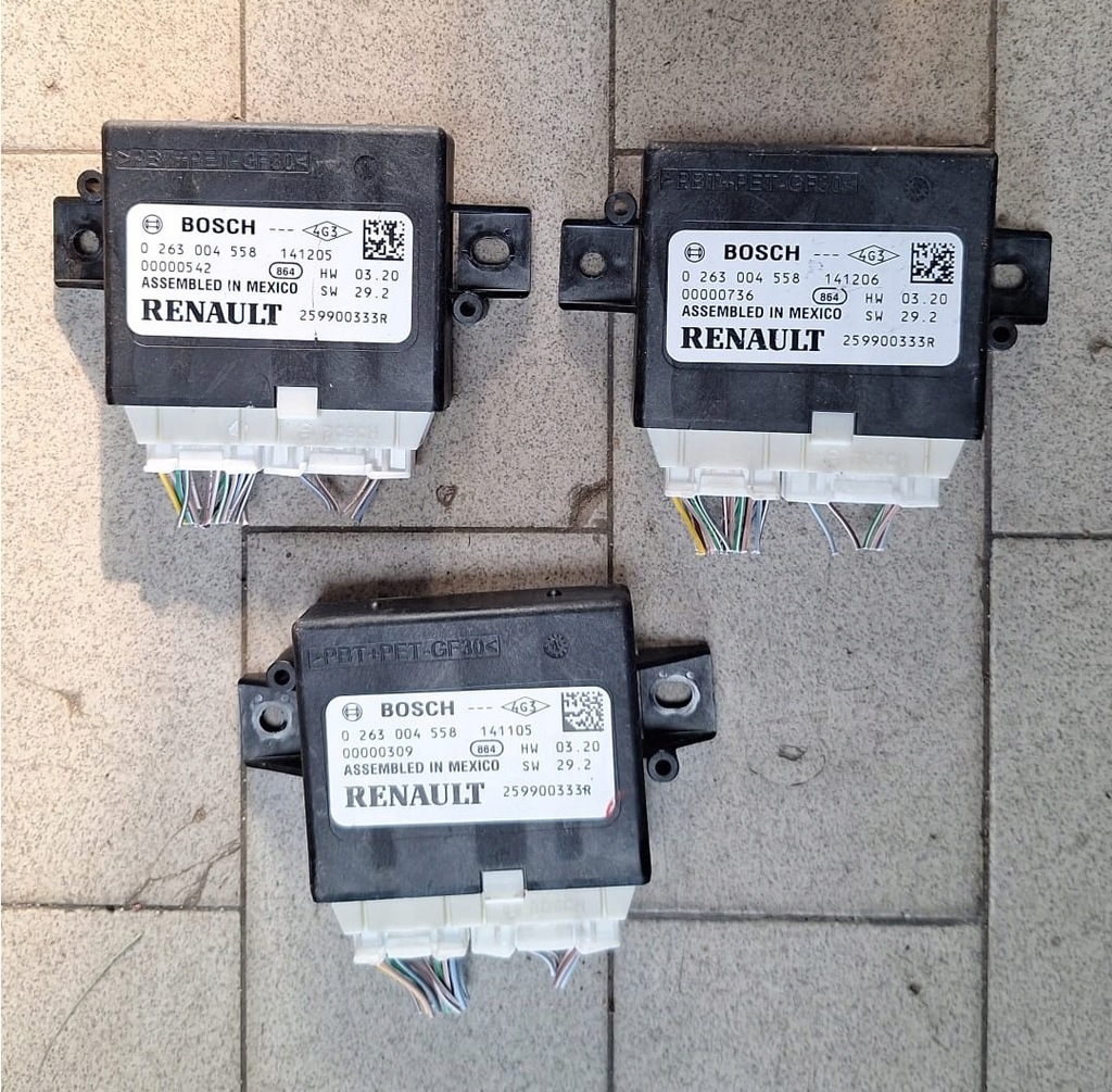 фото №1, Модуль блок керування pdc renault espace v 0263004558 259900333r