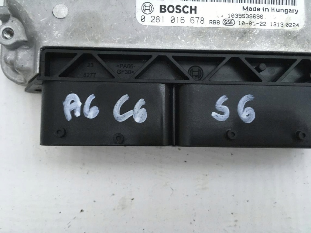 фото №6, Блок управления бортовой компьютер двигателя audi a6 c6 2.0 tdi