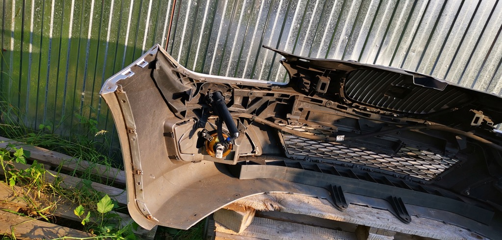 фото №15, Бампер перед ксенон омивачі seat leon ii lift 2009-2012 сріблястий kompletny