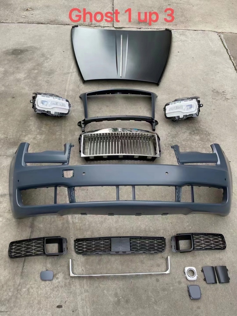 фото №1, Rolls royce ghost капот лампы левая правая бампер решётка радиатора набор
