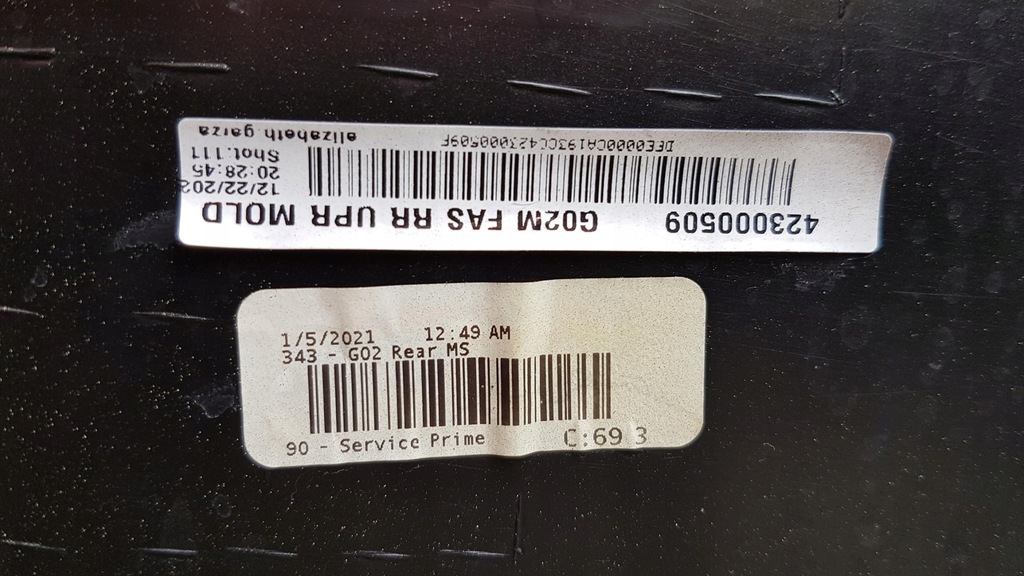 фото №12, Бампер задній bmw x4 g02 m-pakiet