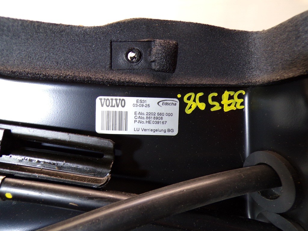 фото №5, Двигун механізм замок засувка дах volvo c70 i cabrio