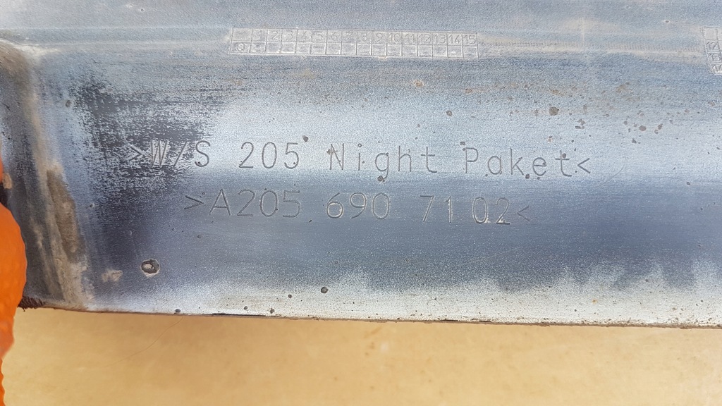 фото №6, C-klasa w205 молдинг накладки порогові ліва права chro