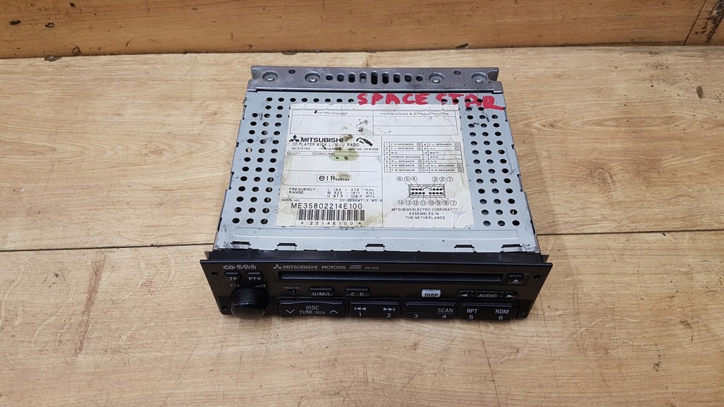 фото №1, Радио cd mitsubishi space star