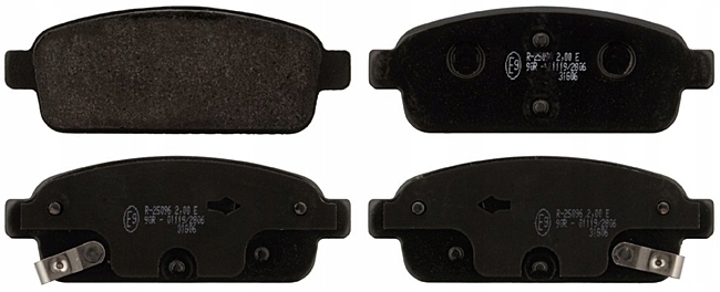 фото №1, Тормозные колодки тормозные задняя chevrolet cruze orlando