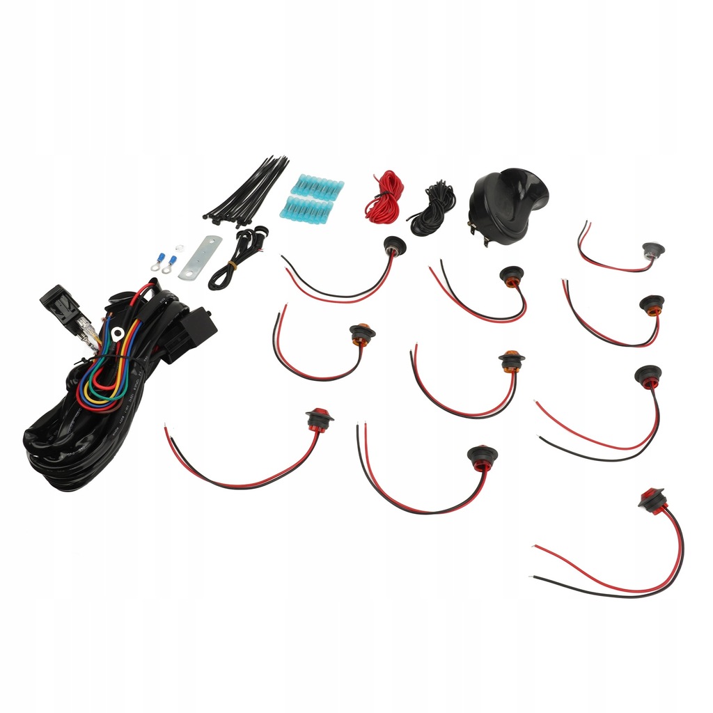 фото №7, Набір сигнал поворотник dc12v універсальний набір перемикачів