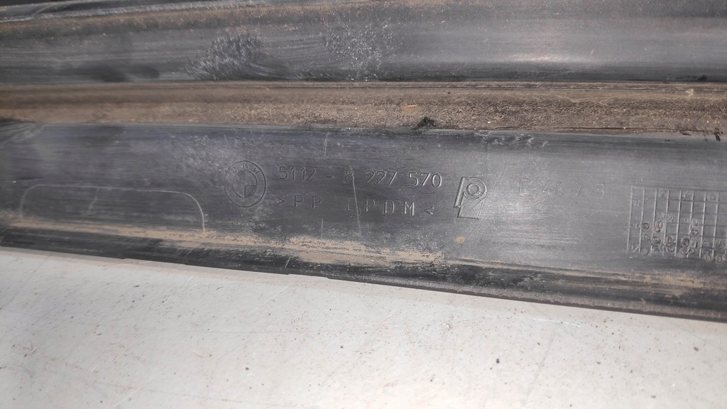 фото №8, Молдинг накладка-спойлер бампера задня pdc bmw 3 e46 kombi