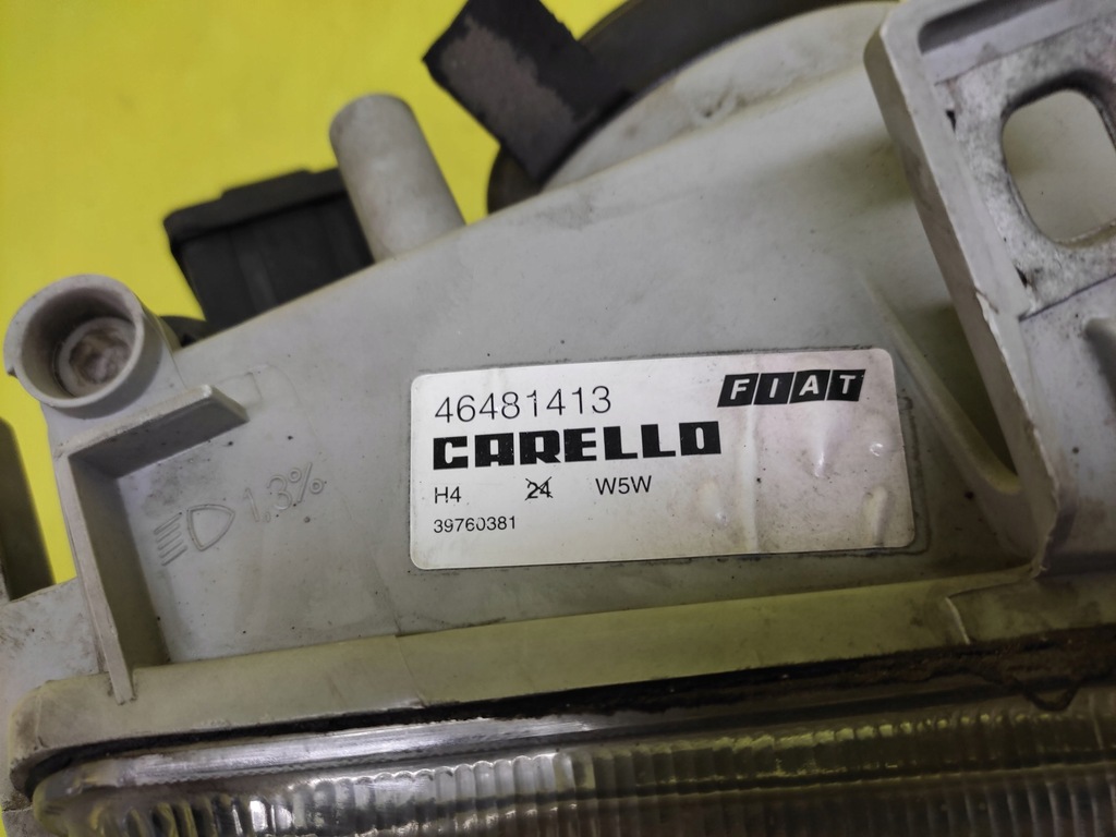 фото №6, Fiat punto фара лампа правий перед 46481413