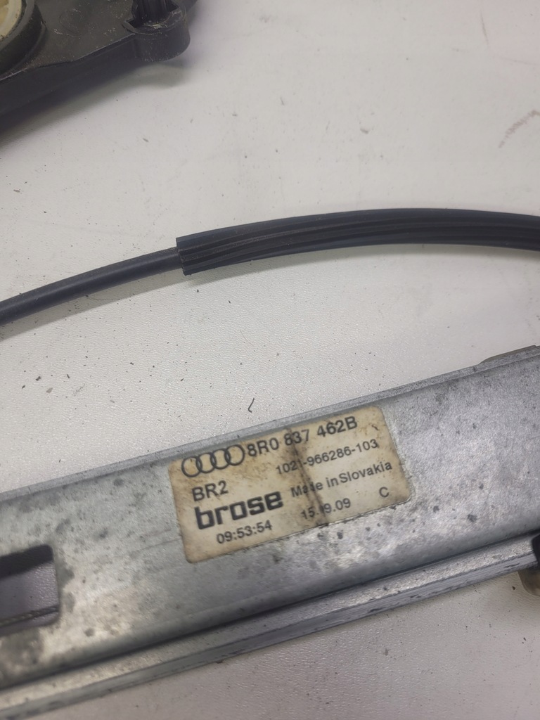 фото №5, Механизм стекло правый перед audi q5 8r 8r0837462b