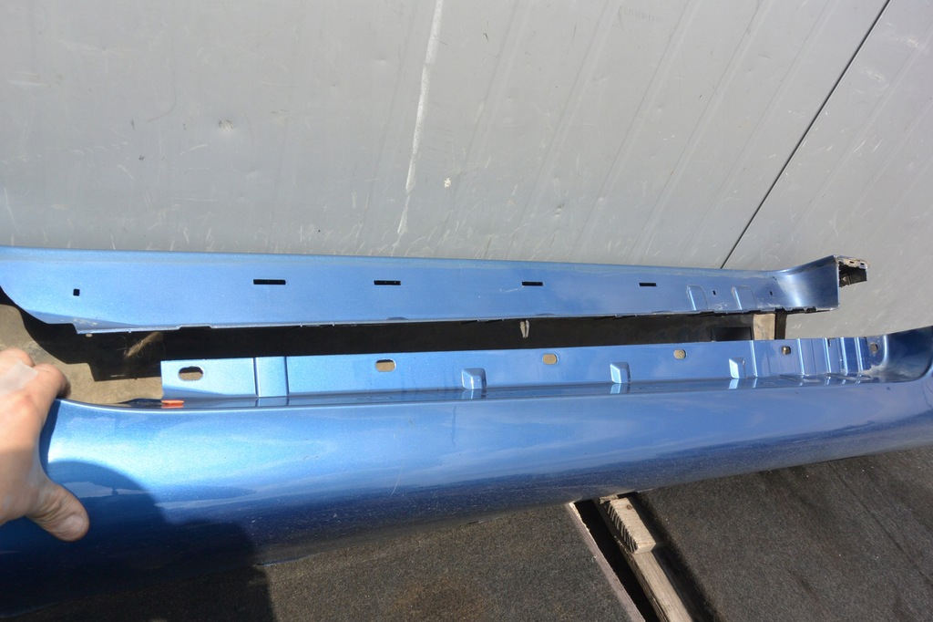 фото №16, Защита накладка порог левая правая audi tt 8j lz5c