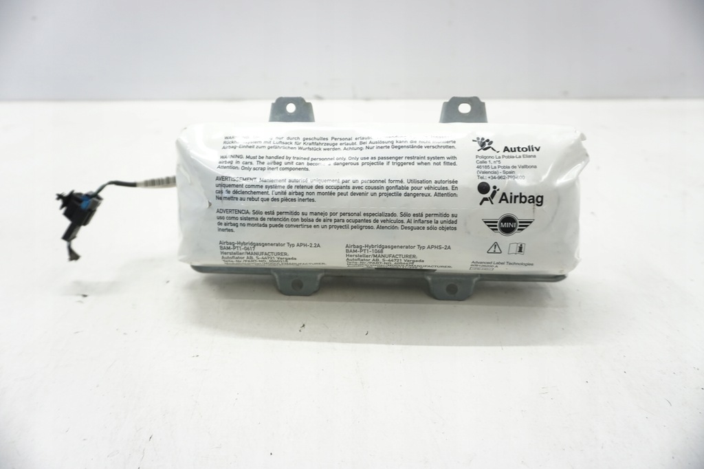 фото №1, Mini cooper s r56 подушка подушка безпеки пасажира 2755735