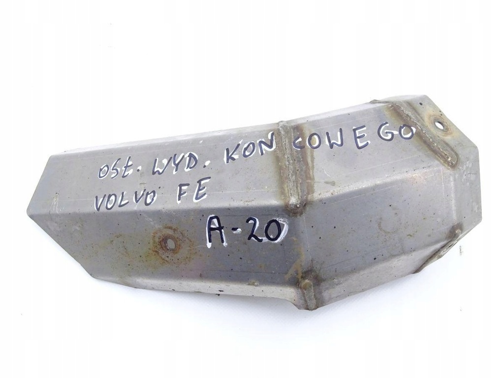 фото №1, Volvo fe fl 06- euro 5 защита тепловая трубы выпускной