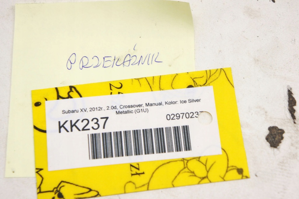 фото №5, Kk237 subaru xv i 2.0d реле 36121-fj000