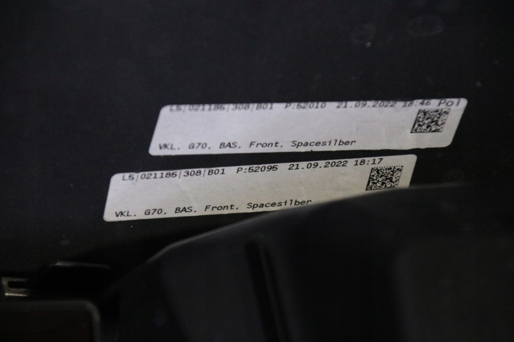 фото №12, Bmw 7 g70 i7 бампер перед передній usa колір c67