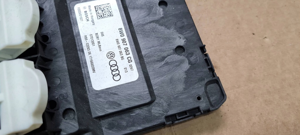 фото №7, A4 b9 8w модуль блок управления комфорта разъёмы 8w0907063cg a5 8w