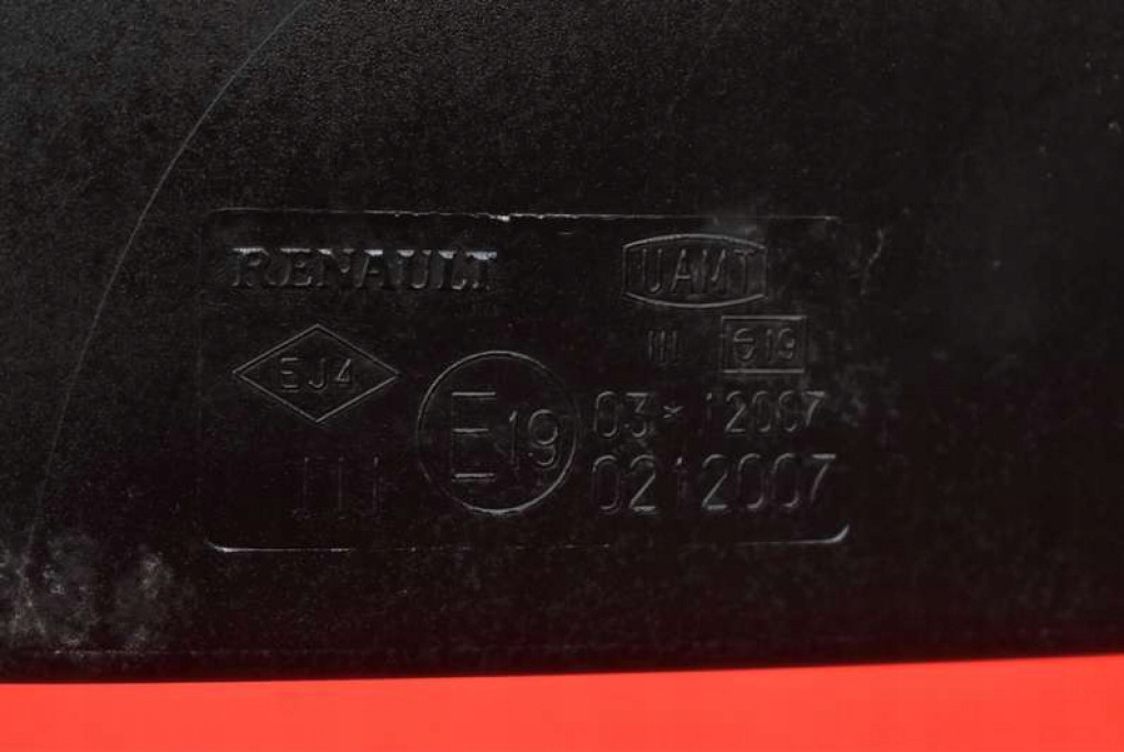 фото №8, Дзеркало ліва механічний чорні 0212007 eu dacia logan 2 ii 13-16