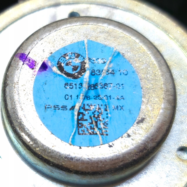 Купить 2017 bmw x5 f15 динамик дверь задних 8353410