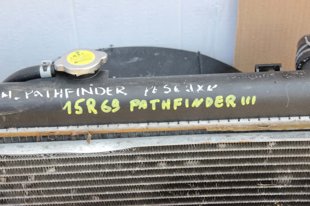 фото №6, Радіатор wody + вентилятор nissan pathfinder r51 iii 2005r- 2.5 dci