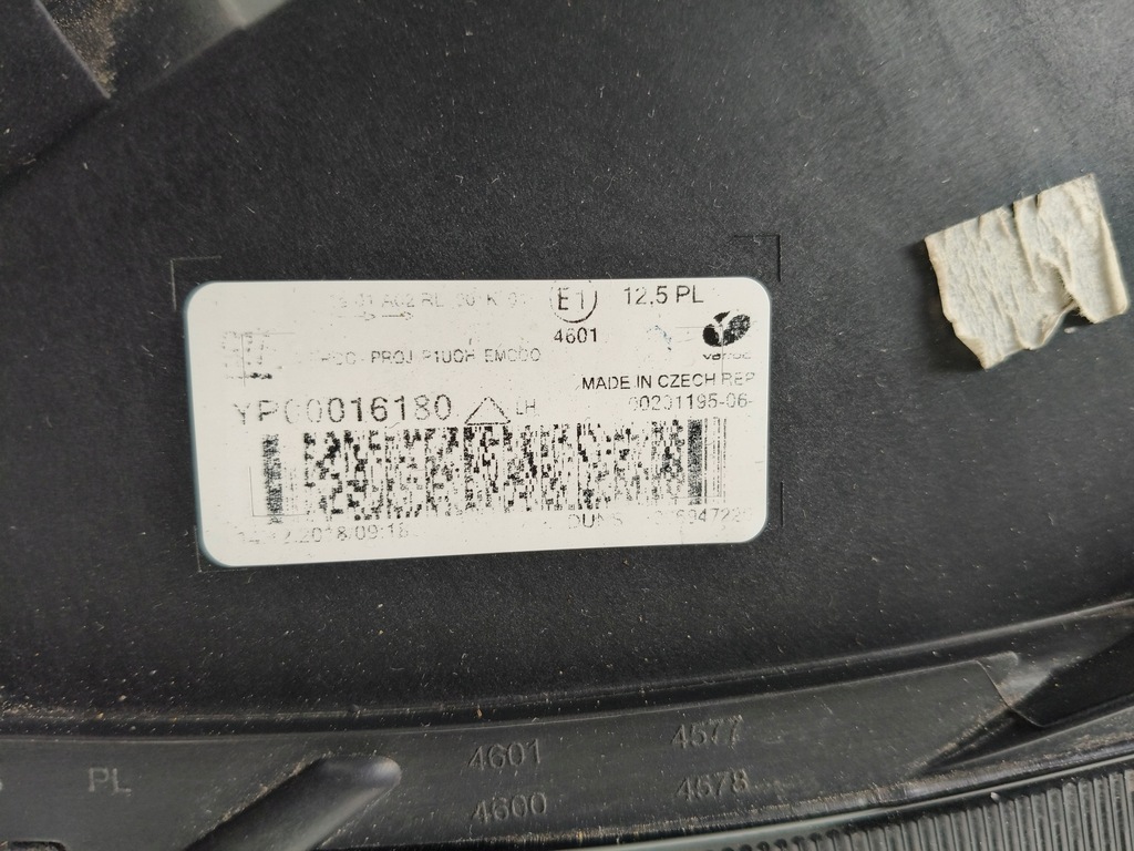 фото №11, Лампа левая фара opel grandland x 16- full led